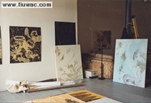 FIUWAC Side Illustration 015-1999 and 016-1999 Studio White Street NY (Right)